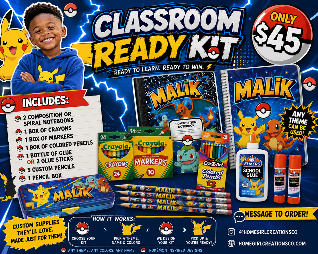 Custom School Supply Kits